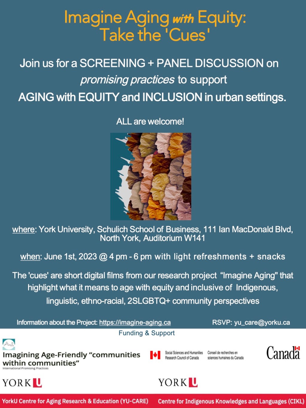 Imagine Aging with Equity: Take the ‘Cues’